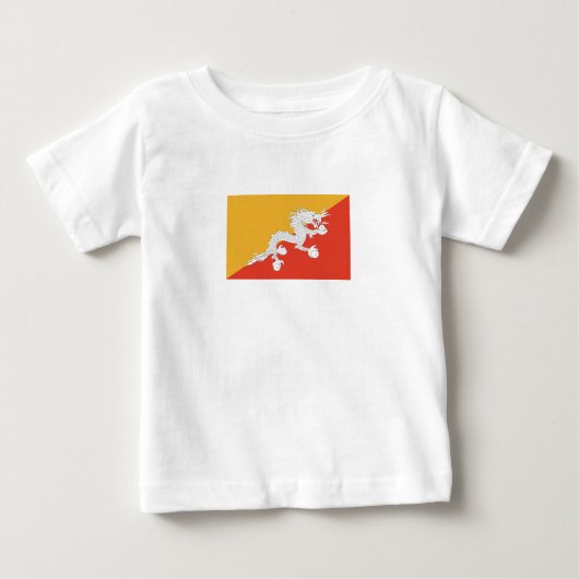Patriottische vlag van Bhutan (Voorkant)