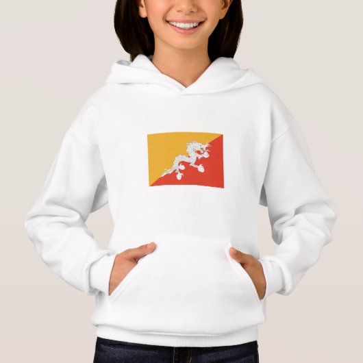 Patriottische vlag van Bhutan (Voorkant)