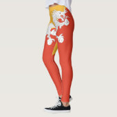 Patriottische vlag van Bhutan Leggings (Links)