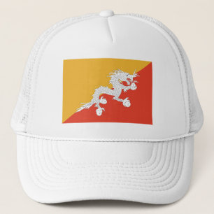 Patriottische vlag van Bhutan Trucker Pet