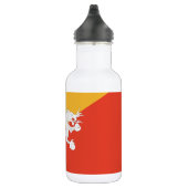 Patriottische vlag van Bhutan Waterfles (Rechts)