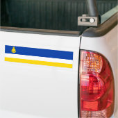 Patriottische vlag van Boerjatië Bumpersticker (Op Truck)
