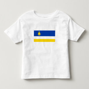 Patriottische Vlag van Boerjatië Kinder Shirts