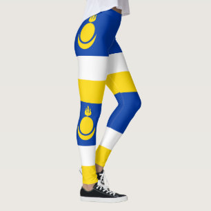 Patriottische Vlag van Boerjatië Leggings