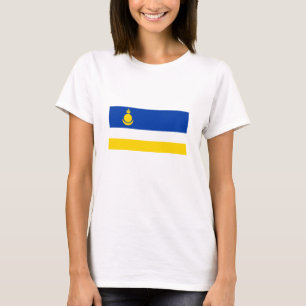 Patriottische vlag van Boerjatië T-shirt