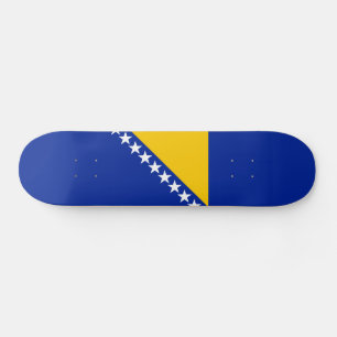 Patriottische vlag van Bosnië Herzegovina Persoonlijk Skateboard