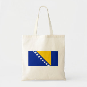 Patriottische vlag van Bosnië Herzegovina Tote Bag