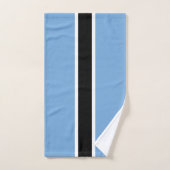 Patriottische vlag van Botswana Bad Handdoek (Handdoek)