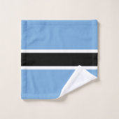 Patriottische vlag van Botswana Bad Handdoek (Wasdoekje)