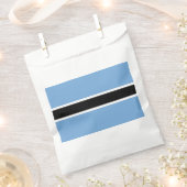 Patriottische vlag van Botswana Bedankzakje (Geknipt)