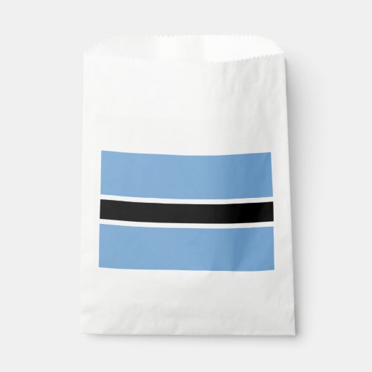 Patriottische vlag van Botswana Bedankzakje (Voorkant)