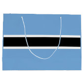 Patriottische vlag van Botswana Groot Cadeauzakje (Achterkant)