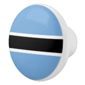Patriottische vlag van Botswana Keramische Knop (Rechts)