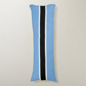 Patriottische vlag van Botswana Lichaamskussen (Voorkant Verticaal)