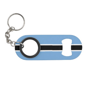 Patriottische vlag van Botswana Mini Flessenopener