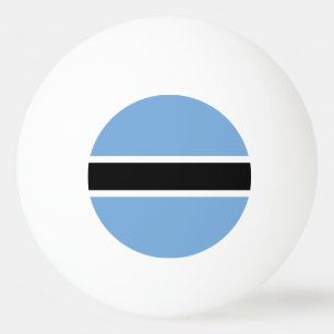 Patriottische vlag van Botswana Pingpongbal