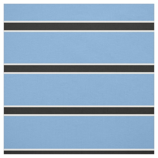 Patriottische vlag van Botswana Stof (Swatch)