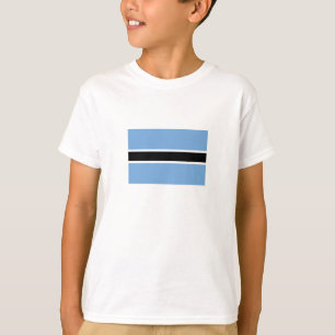 Patriottische vlag van Botswana T-shirt