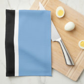 Patriottische vlag van Botswana Theedoek (Quarter Fold)