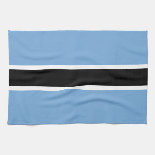Patriottische vlag van Botswana Theedoek