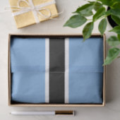Patriottische vlag van Botswana Tissuepapier (Geschenk)