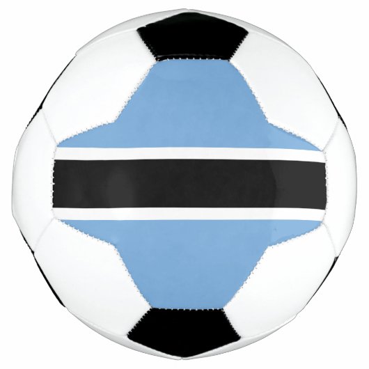 Patriottische vlag van Botswana Voetbal (Voorkant)