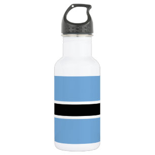 Patriottische vlag van Botswana Waterfles