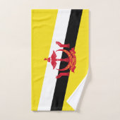 Patriottische vlag van Brunei Bad Handdoek (Handdoek)