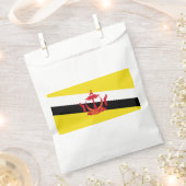 Patriottische vlag van Brunei Bedankzakje (Geknipt)