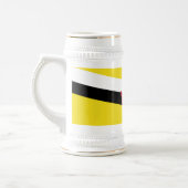 Patriottische vlag van Brunei Bierpul (Links)