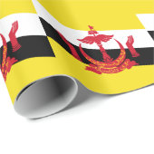 Patriottische vlag van Brunei Cadeaupapier (Rol Hoek)