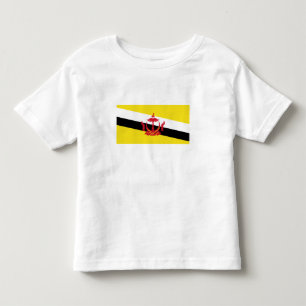Patriottische vlag van Brunei Kinder Shirts