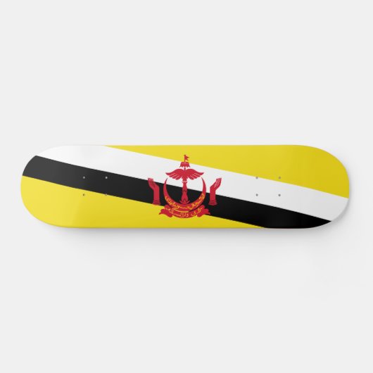 Patriottische vlag van Brunei Persoonlijk Skateboard (Horizontaal)