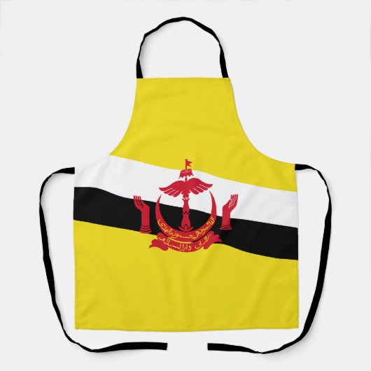 Patriottische vlag van Brunei Schort (Voorkant)