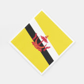 Patriottische vlag van Brunei Servet (Hoek)