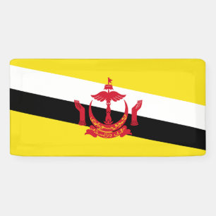 Patriottische vlag van Brunei Spandoek