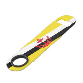 Patriottische vlag van Brunei Speed Flessenopener (Voorkant Gekanteld)