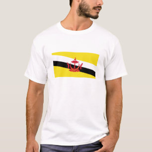 Patriottische vlag van Brunei T-shirt