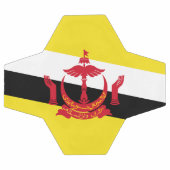 Patriottische vlag van Brunei Voetbal (Enkel)