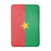 Patriottische vlag van Burkina Faso Badmat (Voorkant Verticaal)