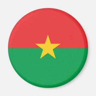 Patriottische vlag van Burkina Faso Magneet