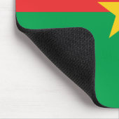 Patriottische vlag van Burkina Faso Muismat (Hoek)