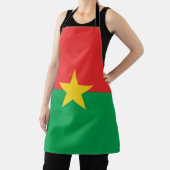 Patriottische vlag van Burkina Faso Schort (Insitu)