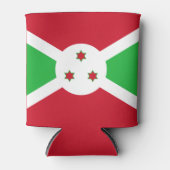 Patriottische Vlag van Burundi Blikjeskoeler (Voorkant)
