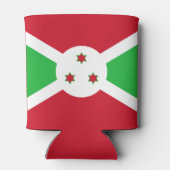 Patriottische Vlag van Burundi Blikjeskoeler (Achterkant)