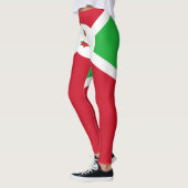 Patriottische Vlag van Burundi Leggings (Links)