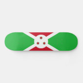 Patriottische Vlag van Burundi Persoonlijk Skateboard (Horizontaal)