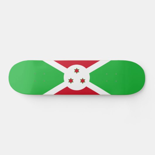 Patriottische Vlag van Burundi Persoonlijk Skateboard (Horizontaal)