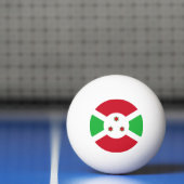 Patriottische Vlag van Burundi Pingpongbal (Net)