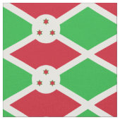 Patriottische Vlag van Burundi Stof (Close Up)